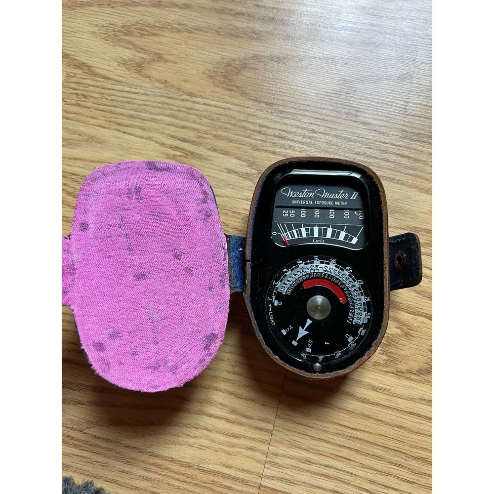 Vintage Weston Master II Universal Exposure Light Meter Model 735